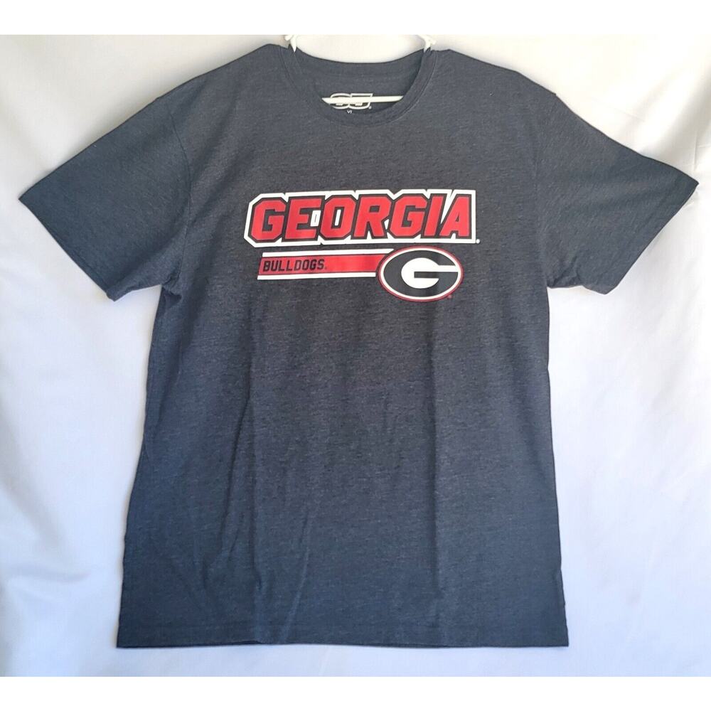 Georgia Bulldogs Dark Gray T Shirt Men's Size XL